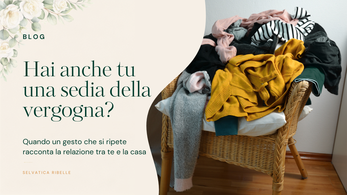 La sedia della vergogna e i Chakra della casa